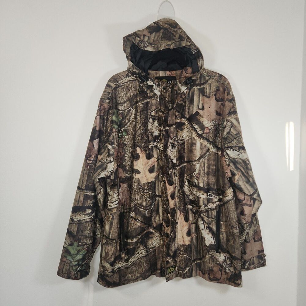Realtree AP Camo Lined Full Zip Hooded Men’s Jacket LARGE Regular NWOT